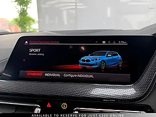 Used 2022 BMW 1 Series M Sport Misano Blue - Interior and Exterior details 16