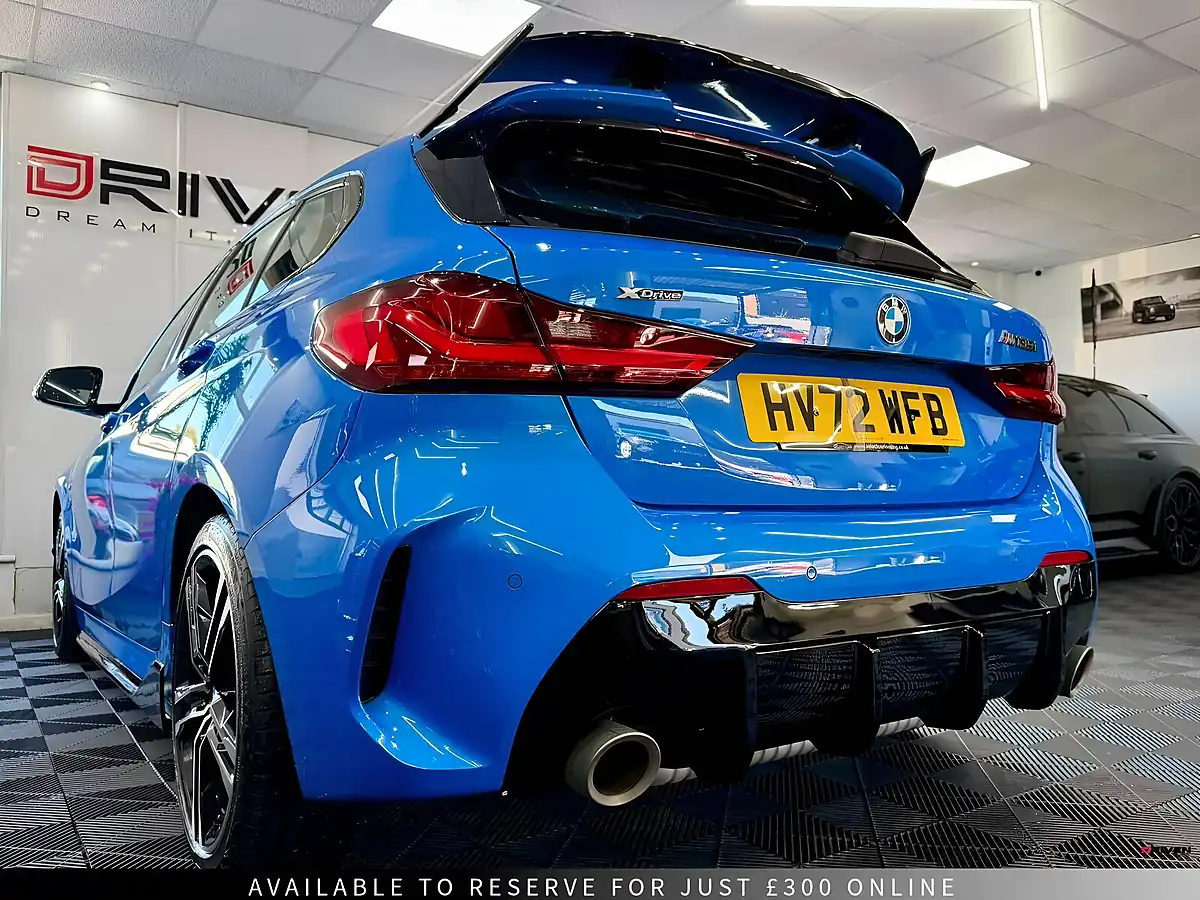 Used 2022 BMW 1 Series M Sport Misano Blue - Interior and Exterior details 2