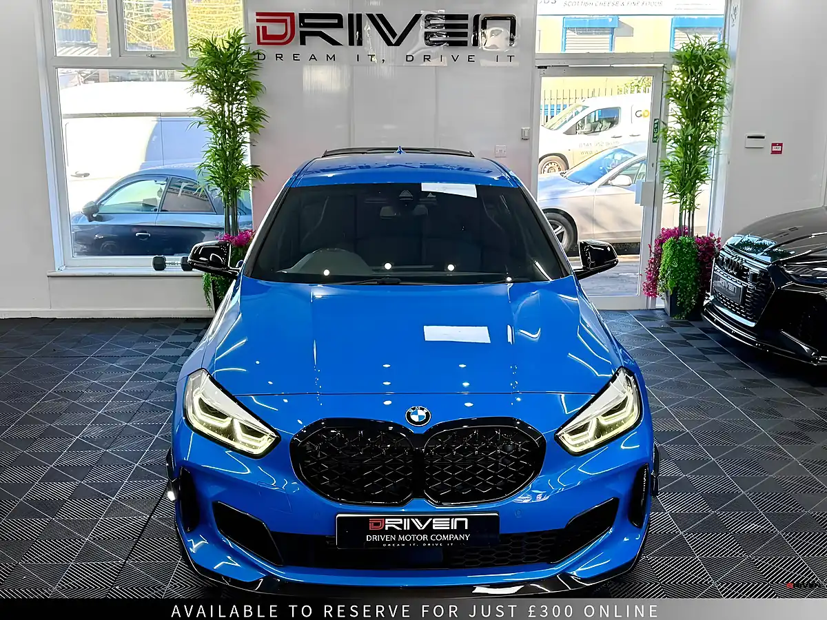 Used 2022 BMW 1 Series M Sport Misano Blue - Interior and Exterior details 3