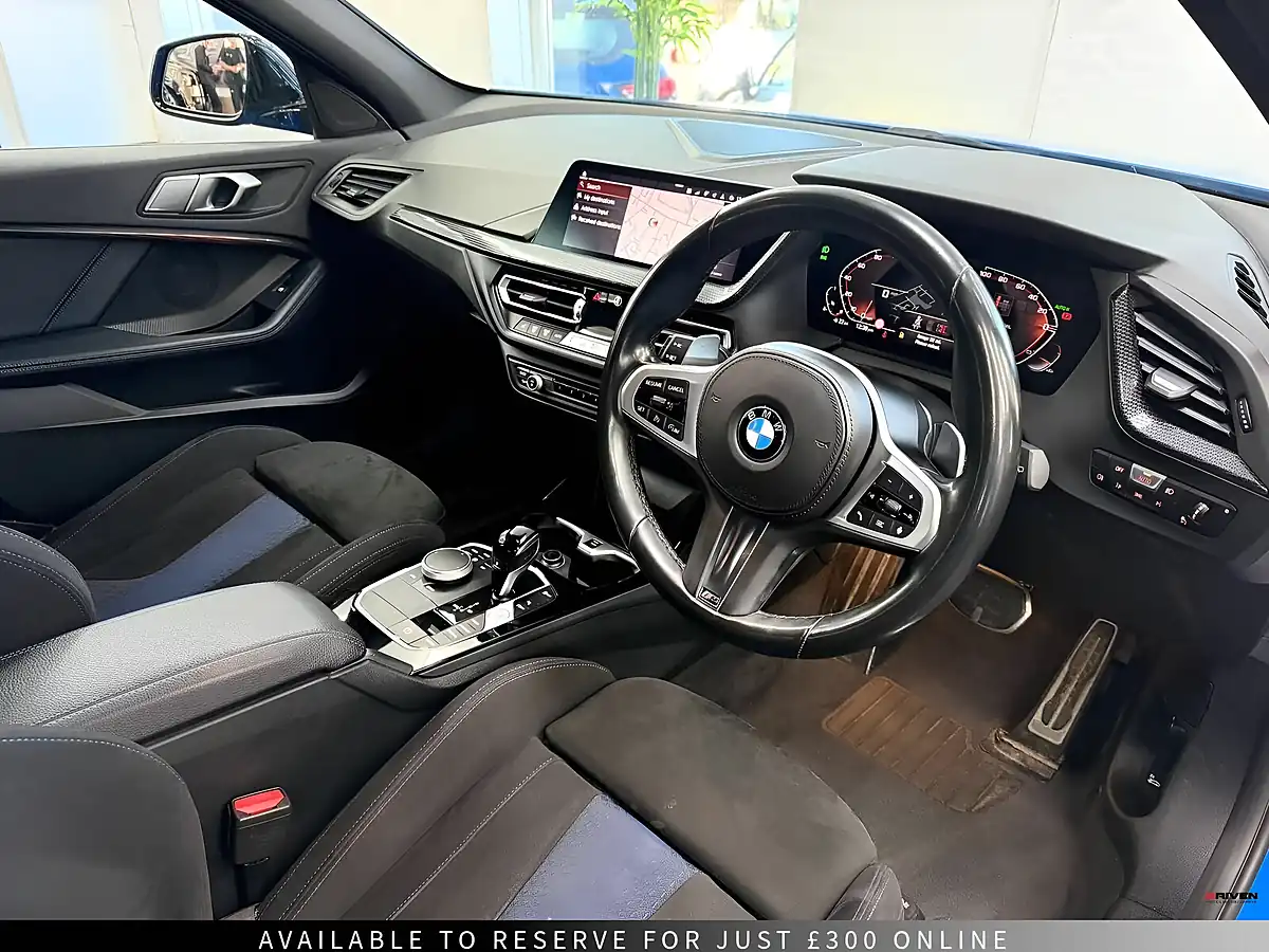 Used 2022 BMW 1 Series M Sport Misano Blue - Interior and Exterior details 5
