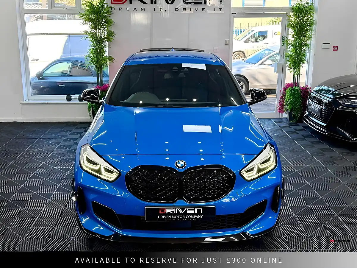 Used 2022 BMW 1 Series M Sport Misano Blue - Interior and Exterior details 7