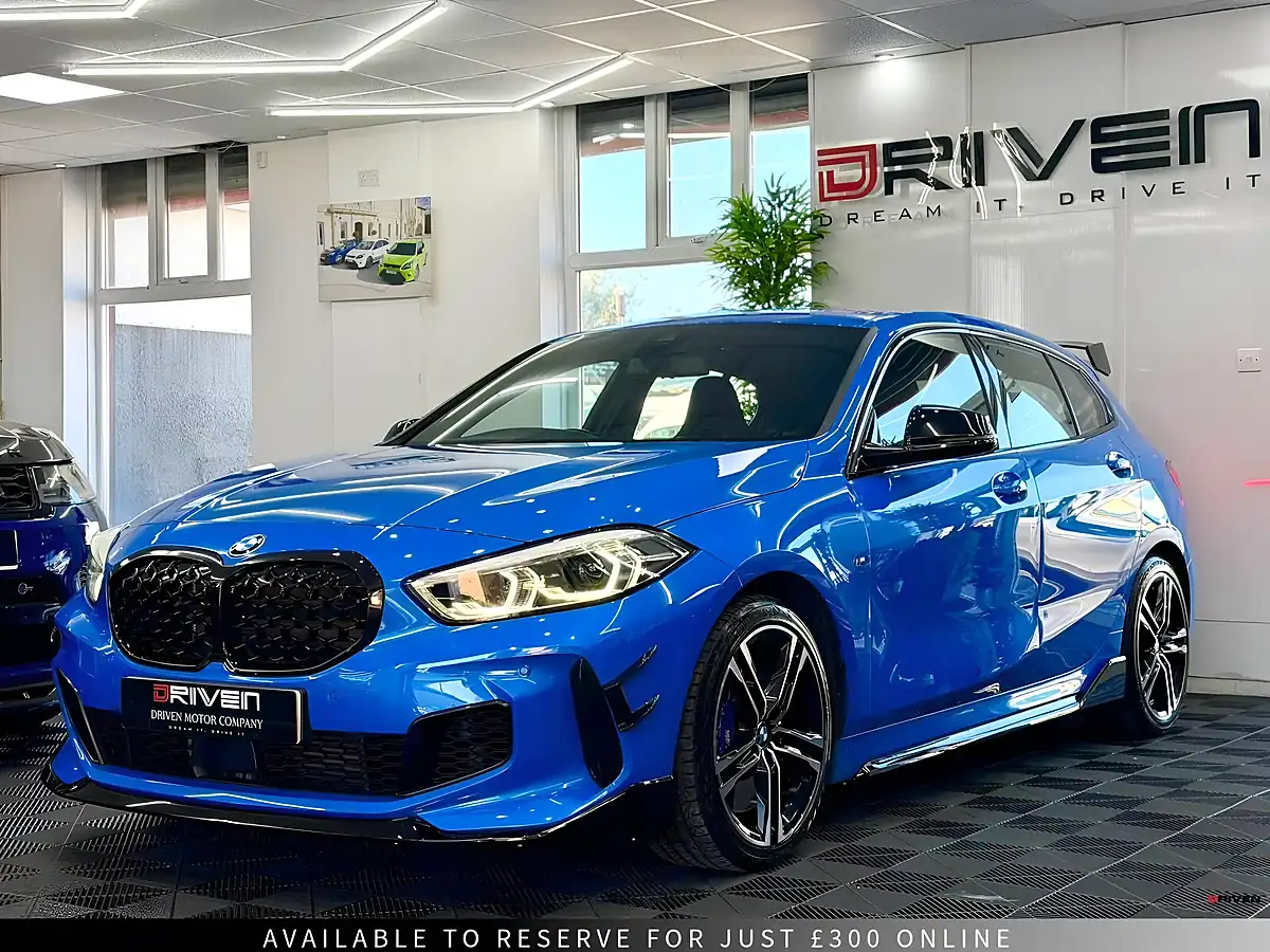 Used 2022 BMW 1 Series M Sport Misano Blue - Interior and Exterior details 8