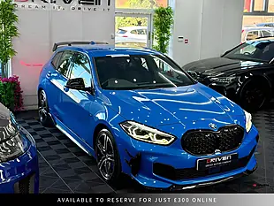 Used 2022 BMW 1 Series M Sport Misano Blue - Interior and Exterior details 9