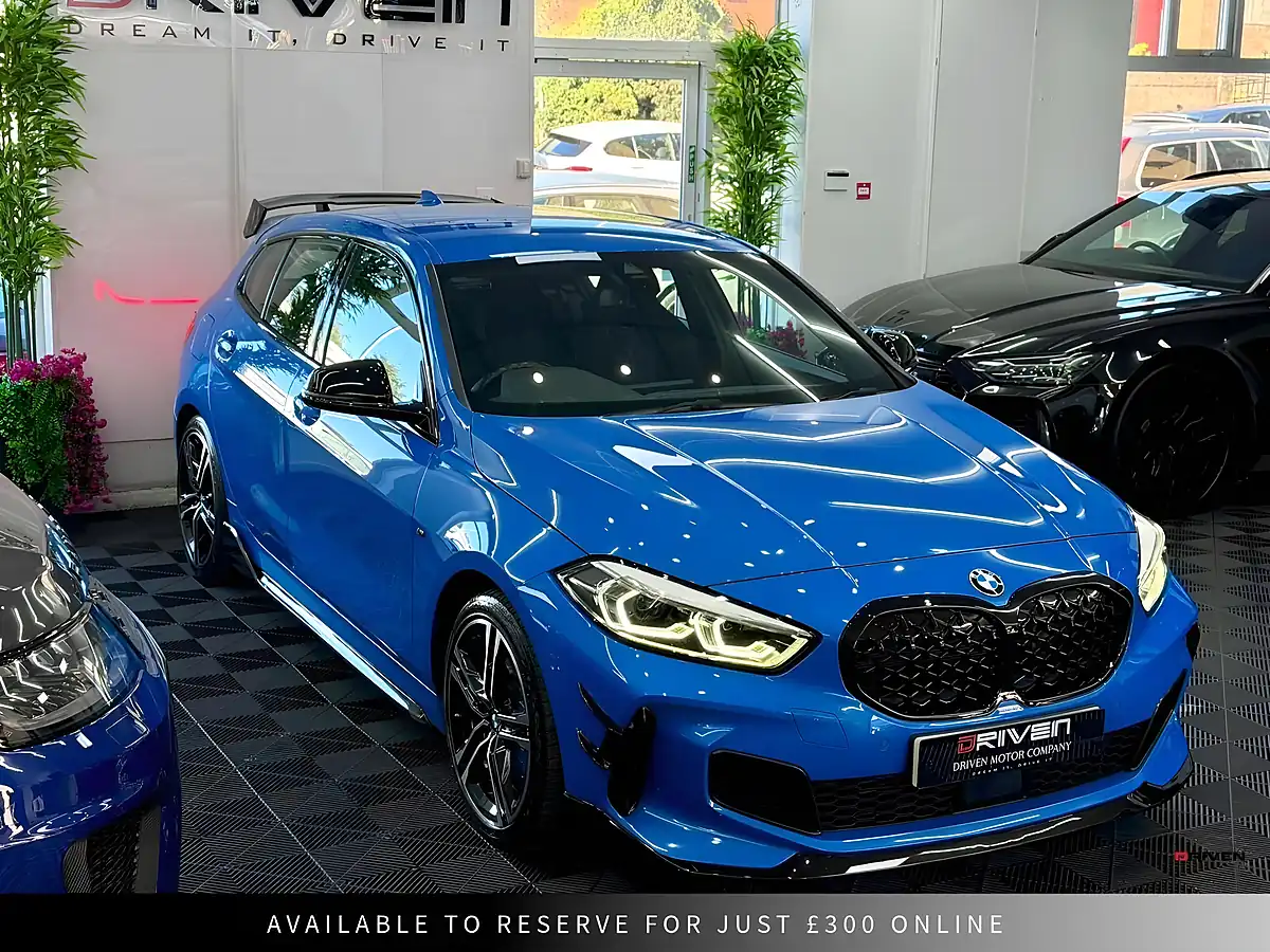 Used 2022 BMW 1 Series M Sport Misano Blue - Interior and Exterior details 9