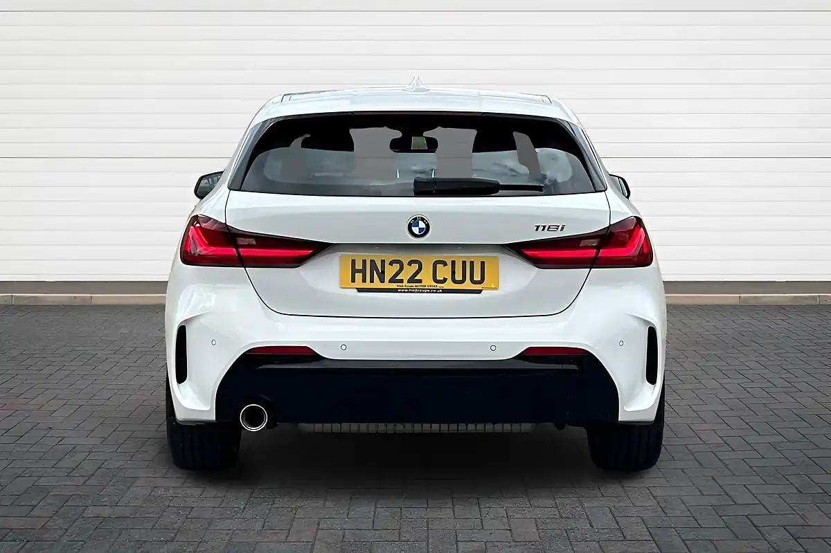 Used 2022 BMW 1 Series M Sport White - Interior and Exterior details 4