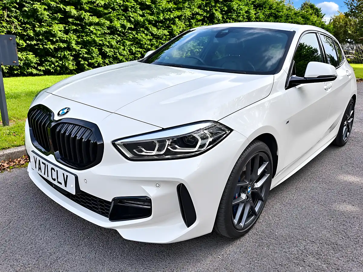 Used 2022 BMW 1 Series M Sport White - Interior and Exterior details 2