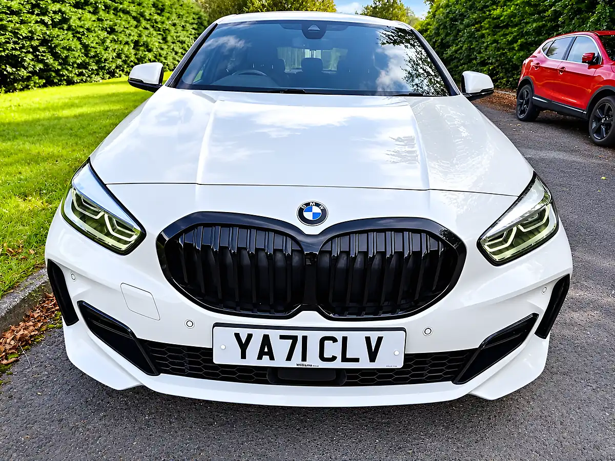 Used 2022 BMW 1 Series M Sport White - Interior and Exterior details 3