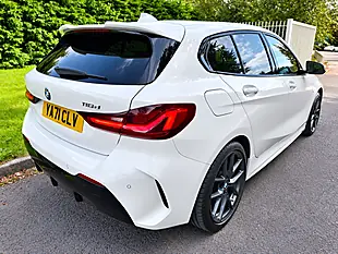 Used 2022 BMW 1 Series M Sport White - Interior and Exterior details 4