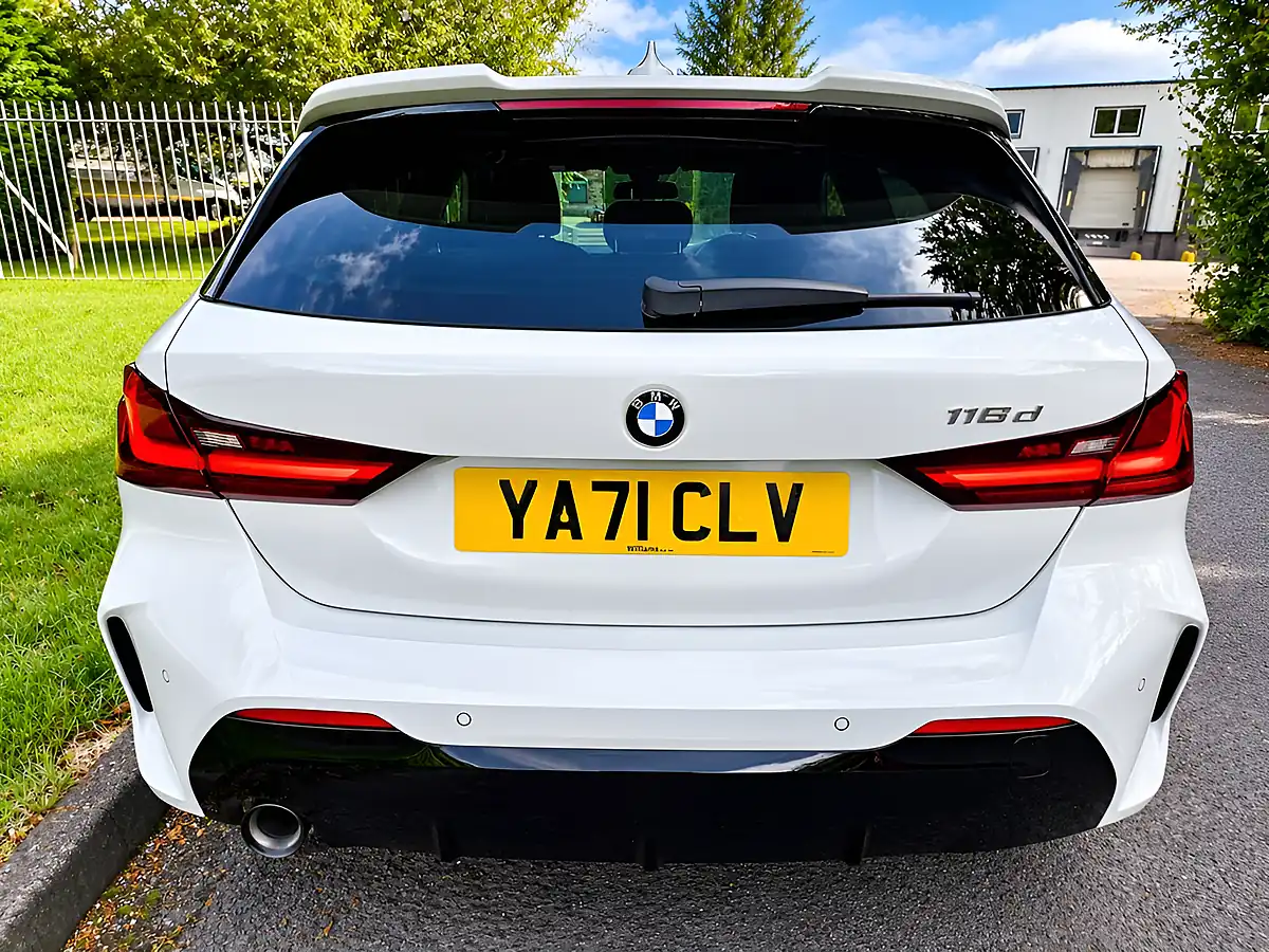 Used 2022 BMW 1 Series M Sport White - Interior and Exterior details 7