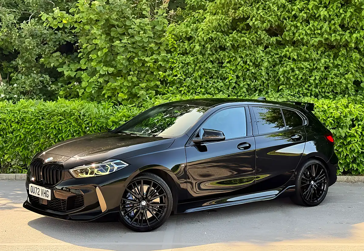Used 2022 BMW 1 Series M135i Black - Interior and Exterior details 2