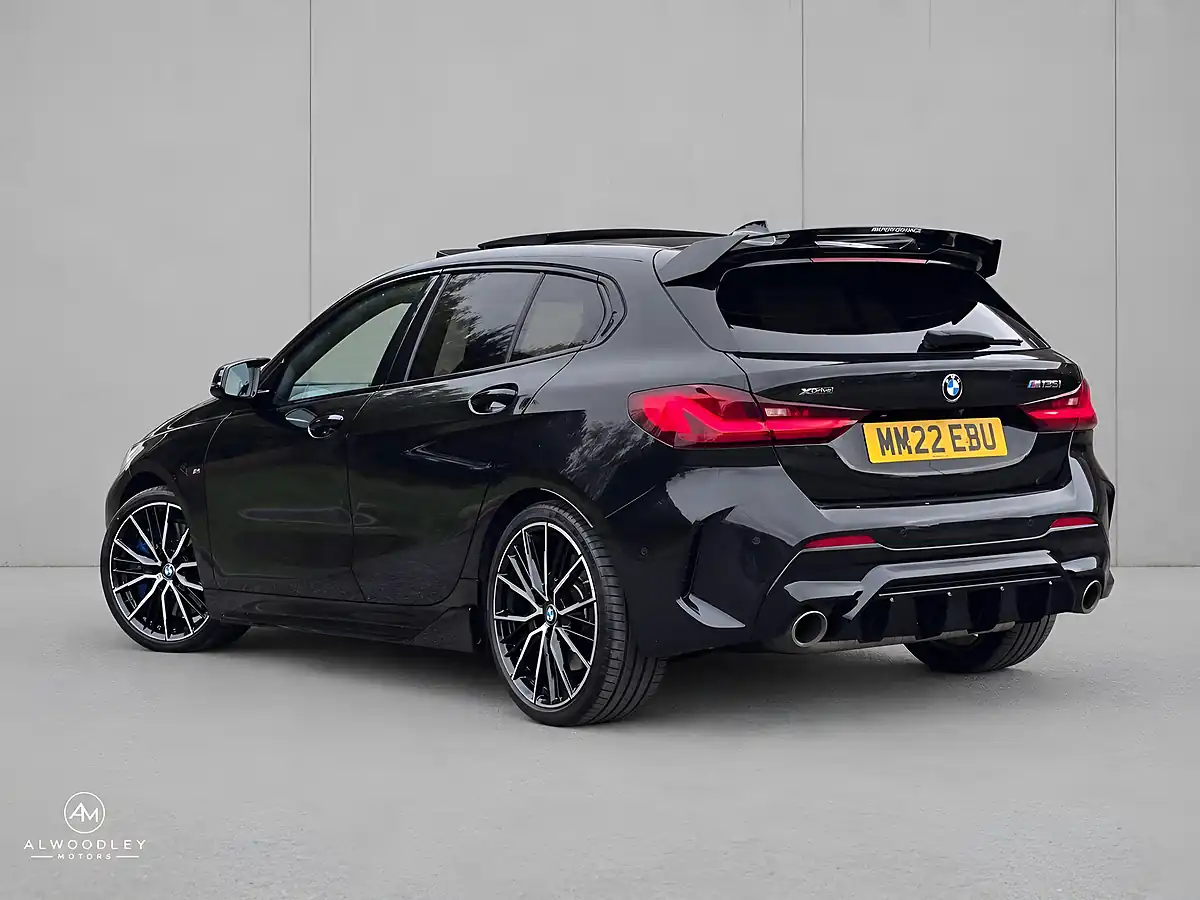 Used 2022 BMW 1 Series M135i Black - Interior and Exterior details 3