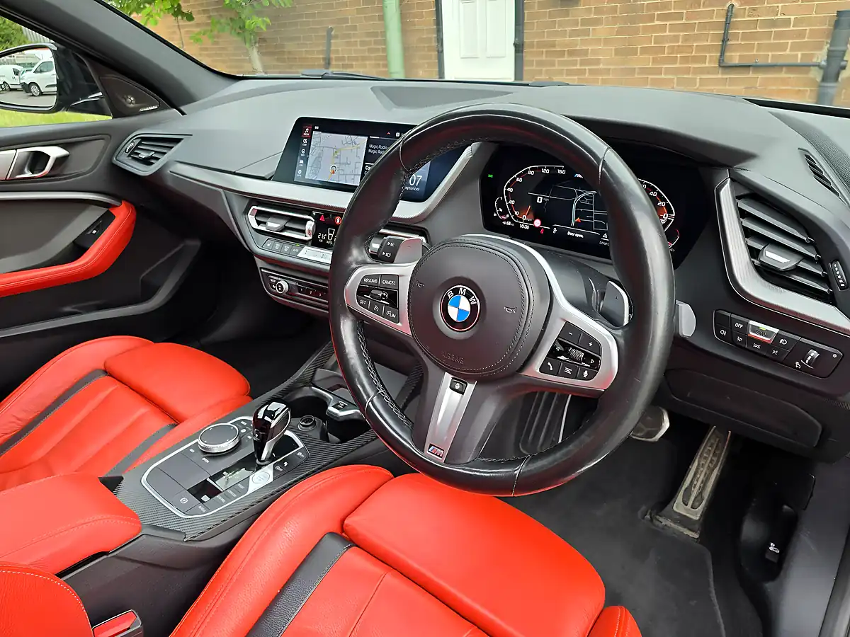 Used 2022 BMW 1 Series M135i Black - Interior and Exterior details 5