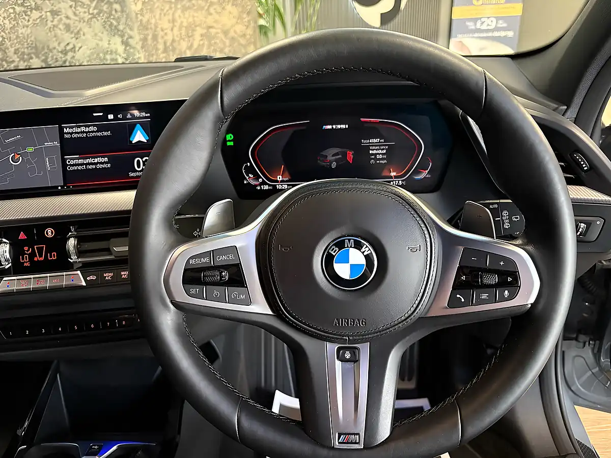 Used 2022 BMW 1 Series M135i Skyscraper Grey Metallic - Interior and Exterior details 13