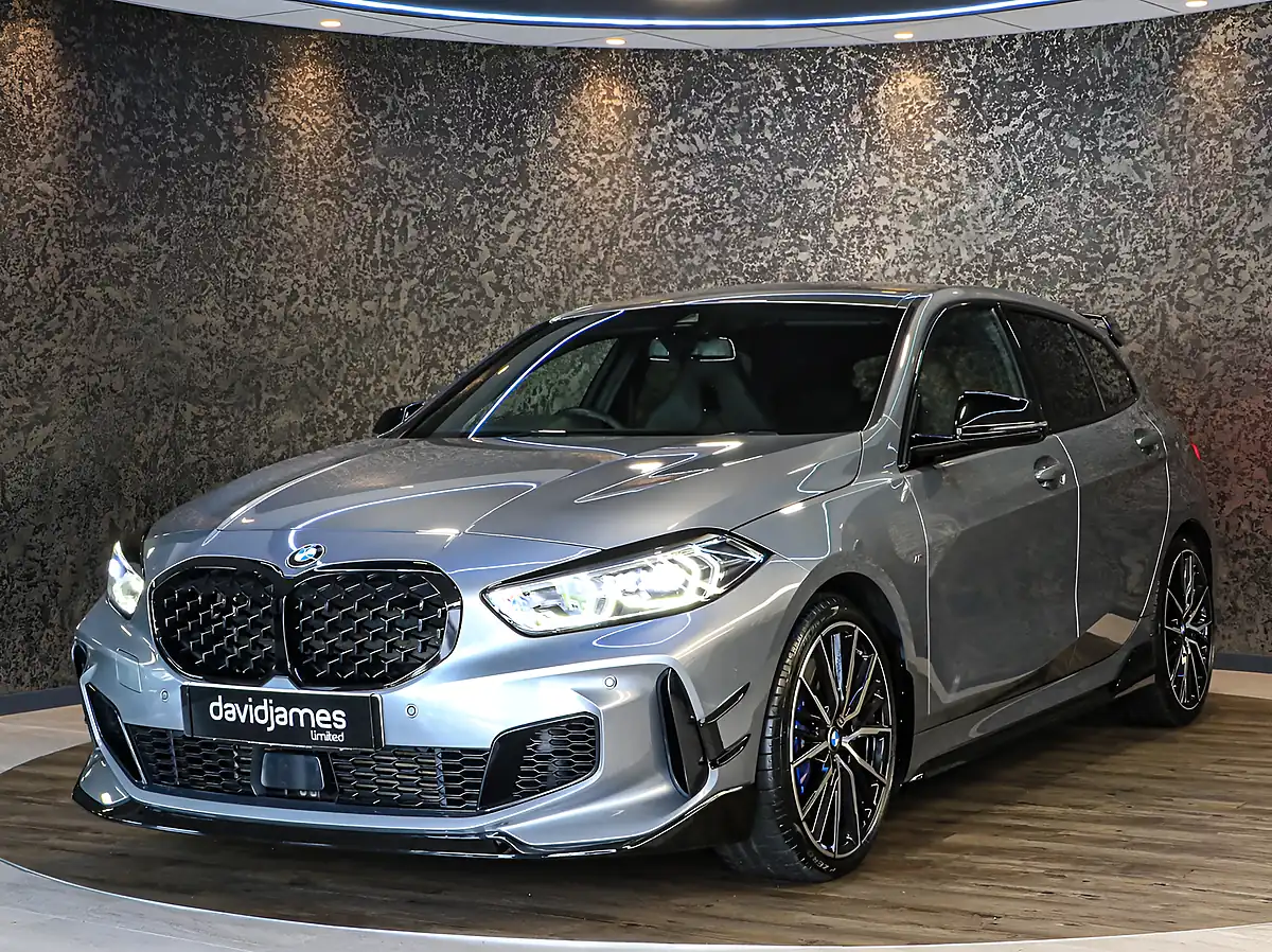 Used 2022 BMW 1 Series M135i Skyscraper Grey Metallic - Interior and Exterior details 4