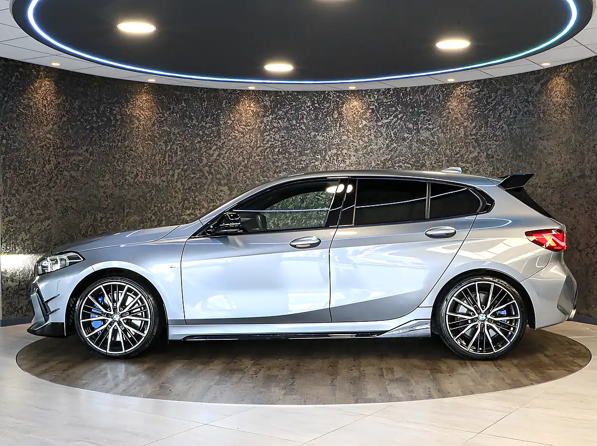 Used 2022 BMW 1 Series M135i Skyscraper Grey Metallic - Interior and Exterior details 5