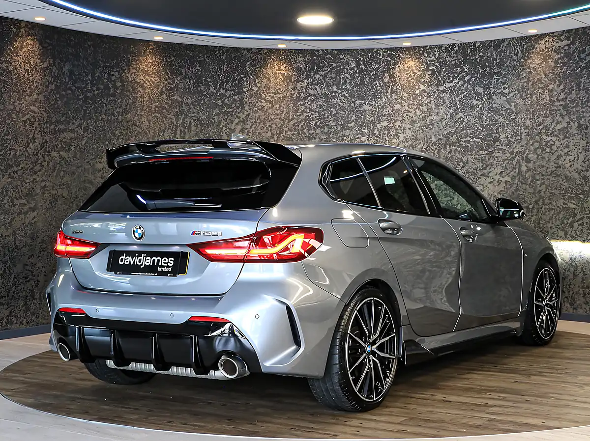 Used 2022 BMW 1 Series M135i Skyscraper Grey Metallic - Interior and Exterior details 8