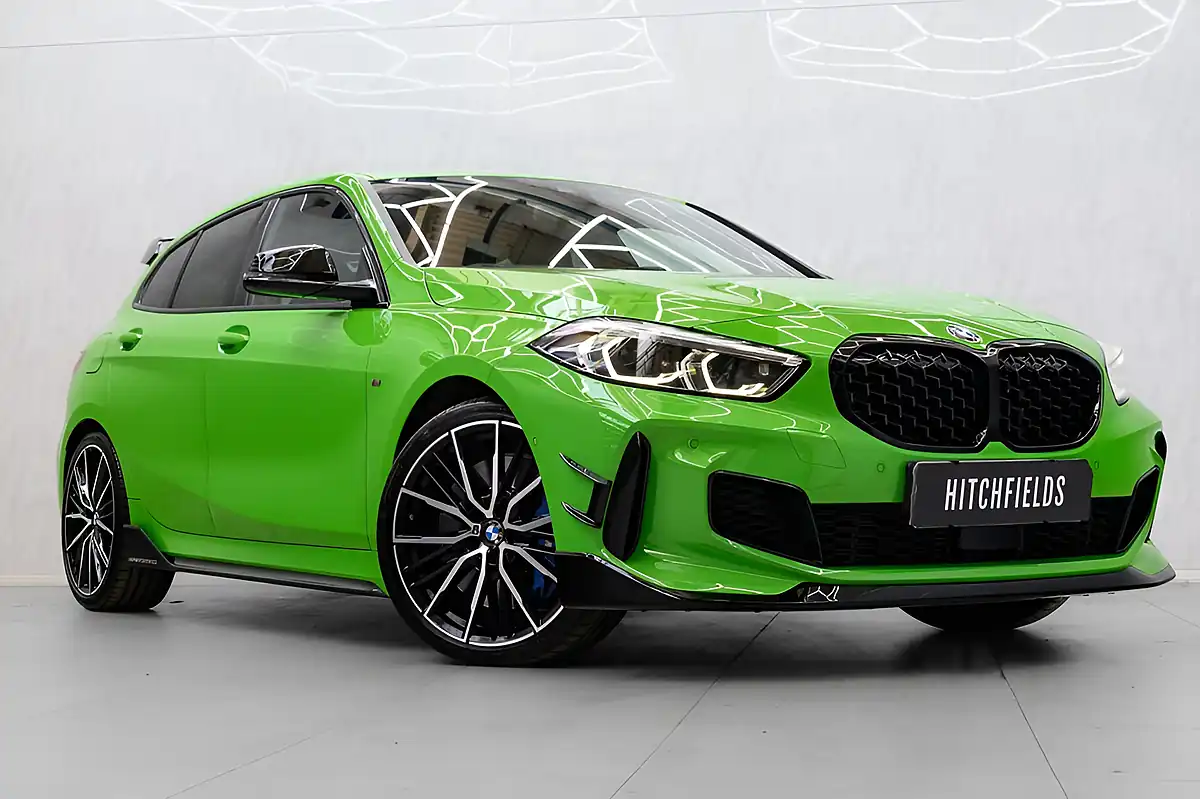 Used 2022 BMW 1 Series M135i Verde Mantis (green) - Interior and Exterior details 2