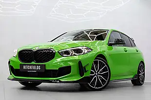 Used 2022 BMW 1 Series M135i Verde Mantis (green) - Interior and Exterior details 4