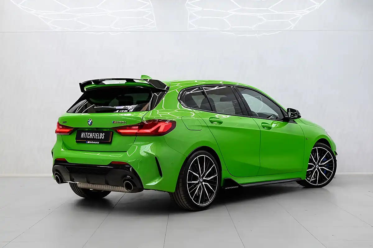 Used 2022 BMW 1 Series M135i Verde Mantis (green) - Interior and Exterior details 6