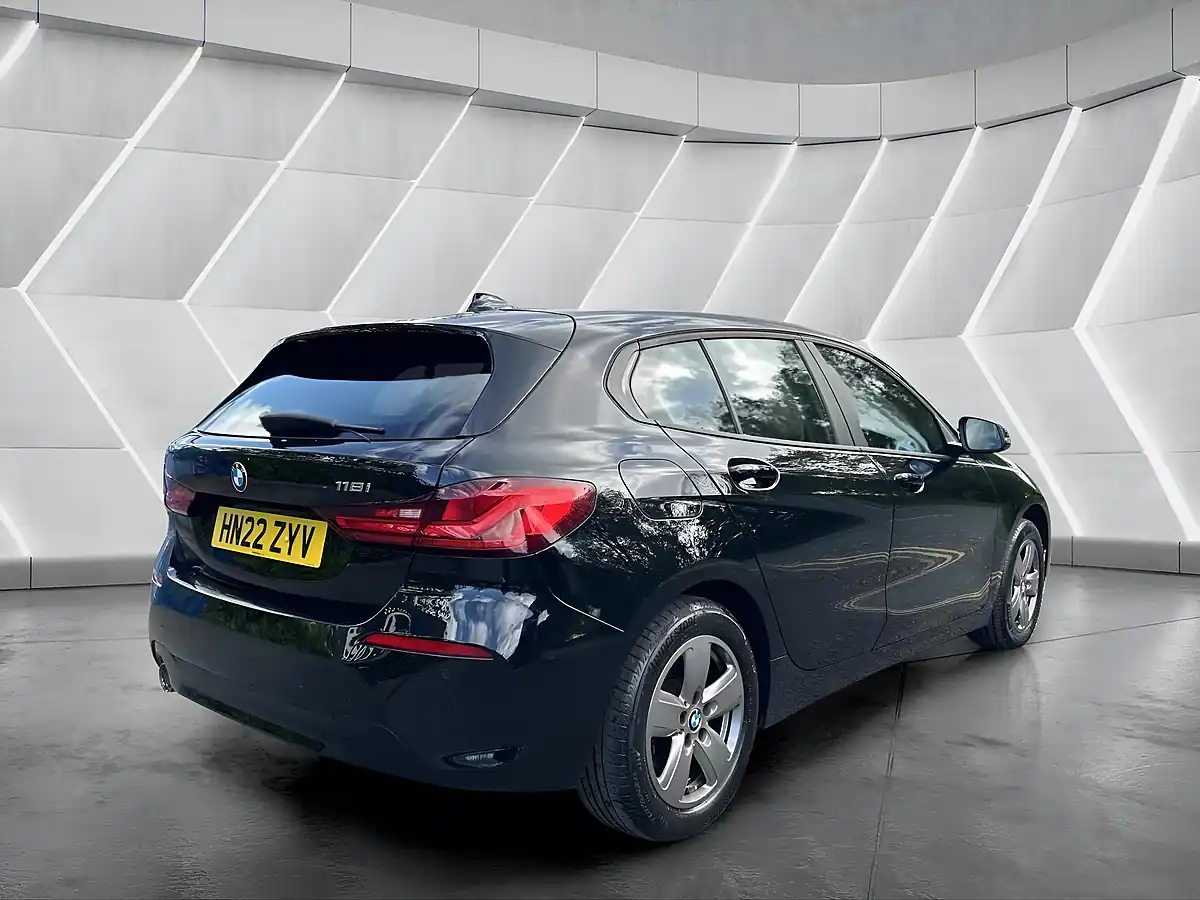Used 2022 BMW 1 Series Se Black - Interior and Exterior details 7