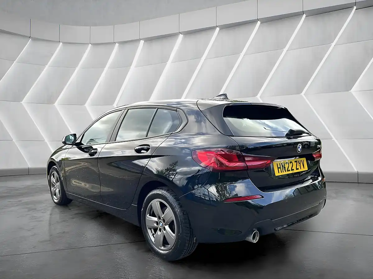 Used 2022 BMW 1 Series Se Black - Interior and Exterior details 9