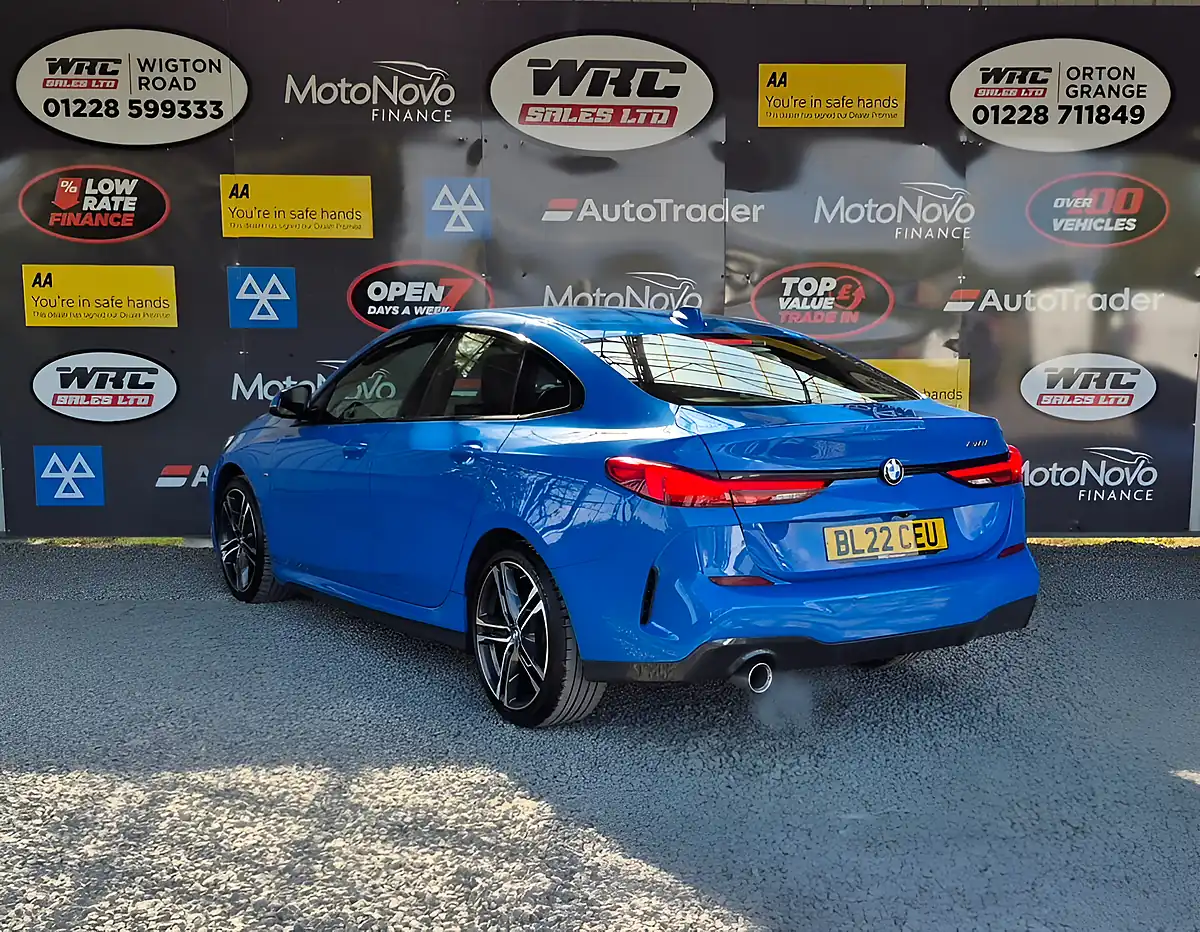 Used 2022 BMW 2 Series Gran Coupe M Sport Misano Blue - Interior and Exterior details 3