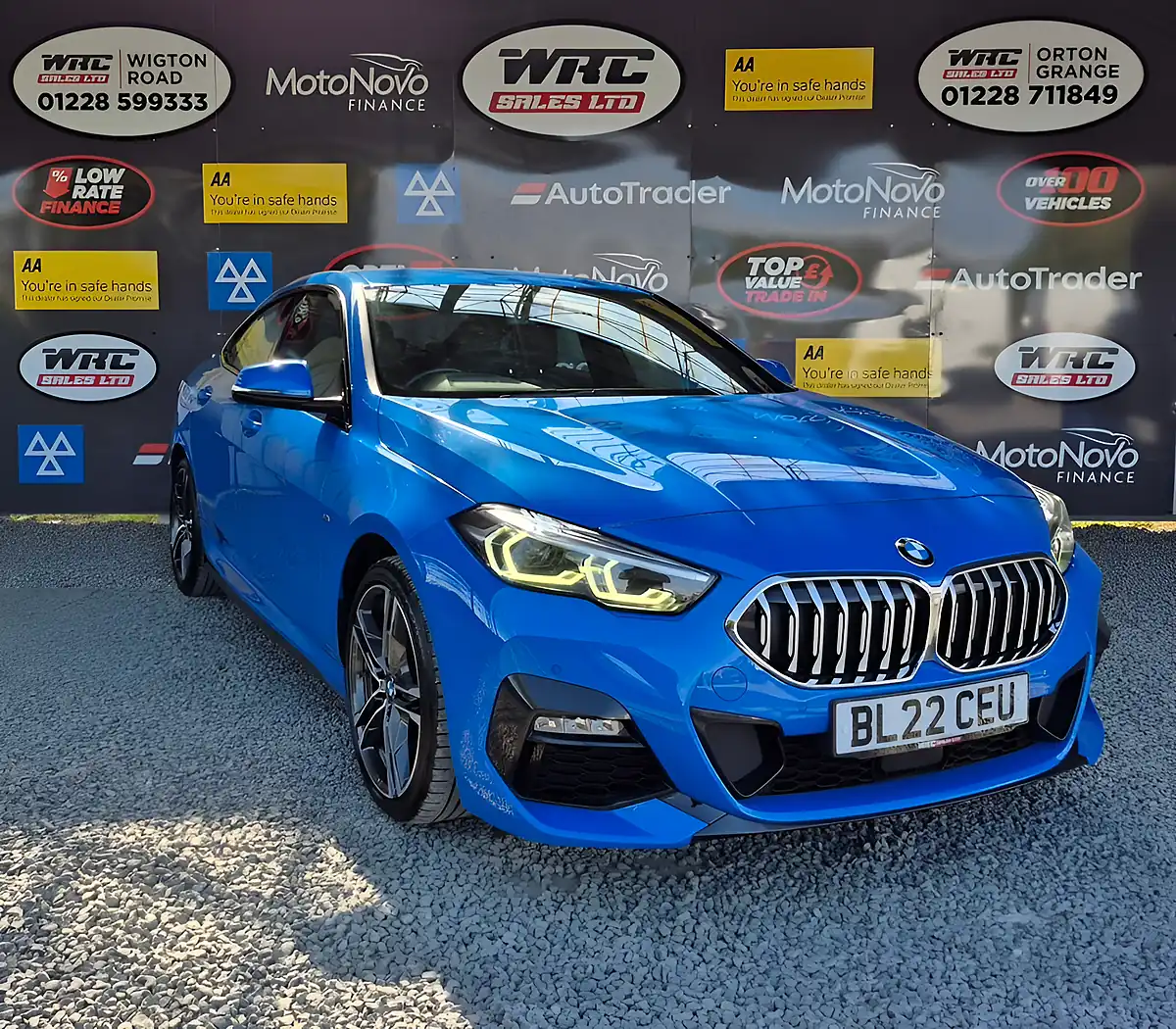 Used 2022 BMW 2 Series Gran Coupe M Sport Misano Blue - Interior and Exterior details 4
