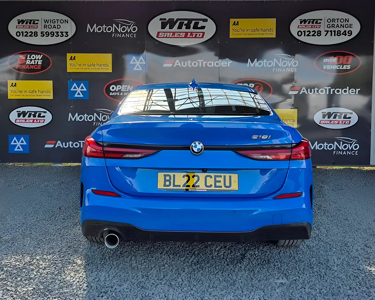 Used 2022 BMW 2 Series Gran Coupe M Sport Misano Blue - Interior and Exterior details 7