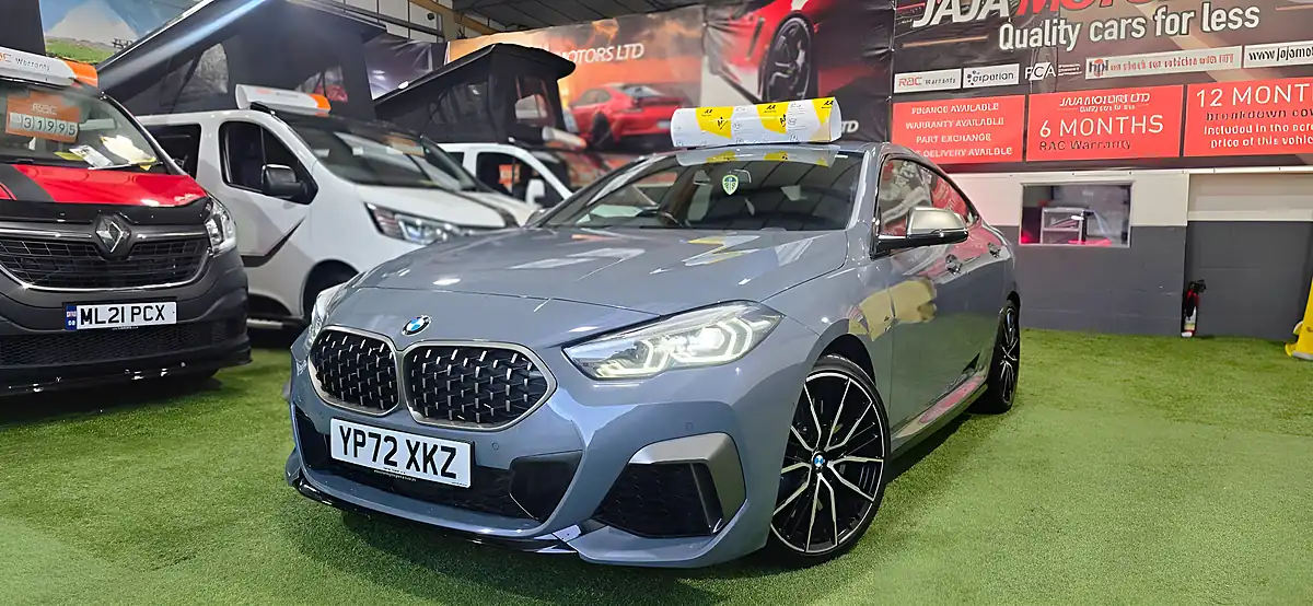 Used 2022 BMW 2 Series Gran Coupe M235i Grey - Front View