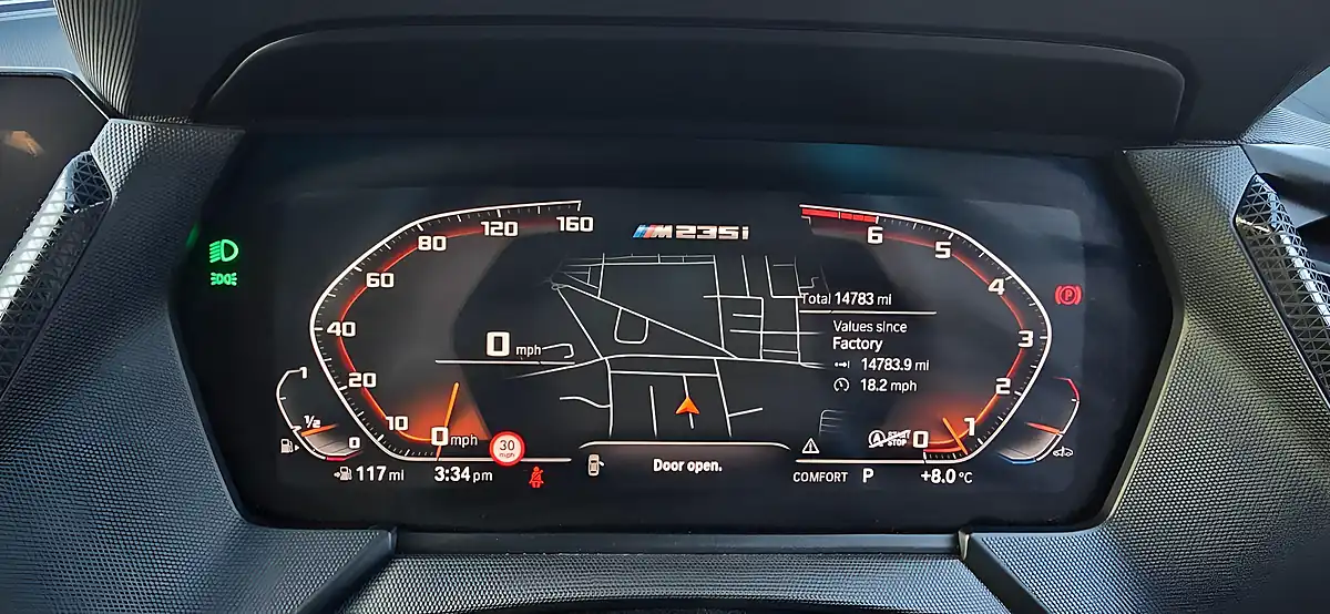 Used 2022 BMW 2 Series Gran Coupe M235i Grey - Interior and Exterior details 11