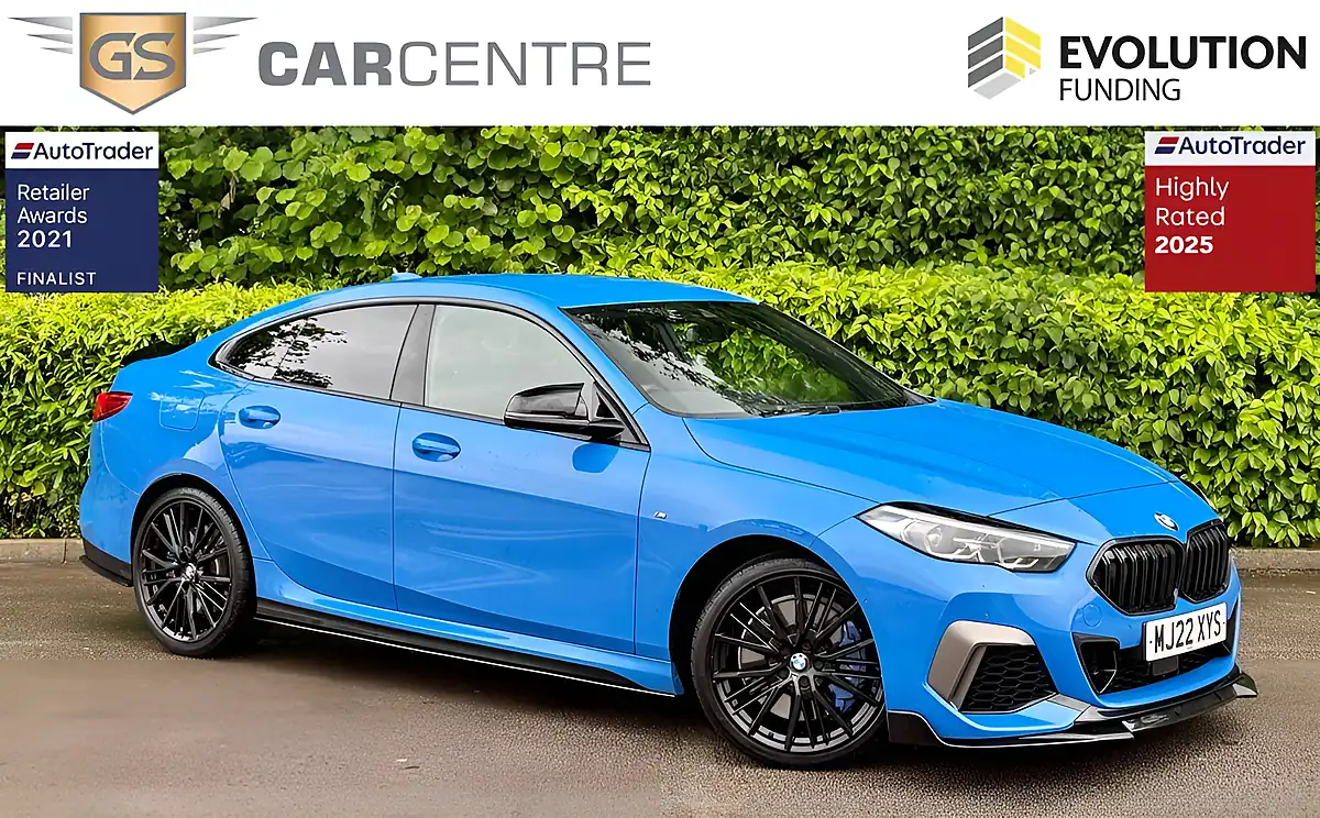 Used 2022 BMW 2 Series Gran Coupe M235i Pro Pack Blue - Front View
