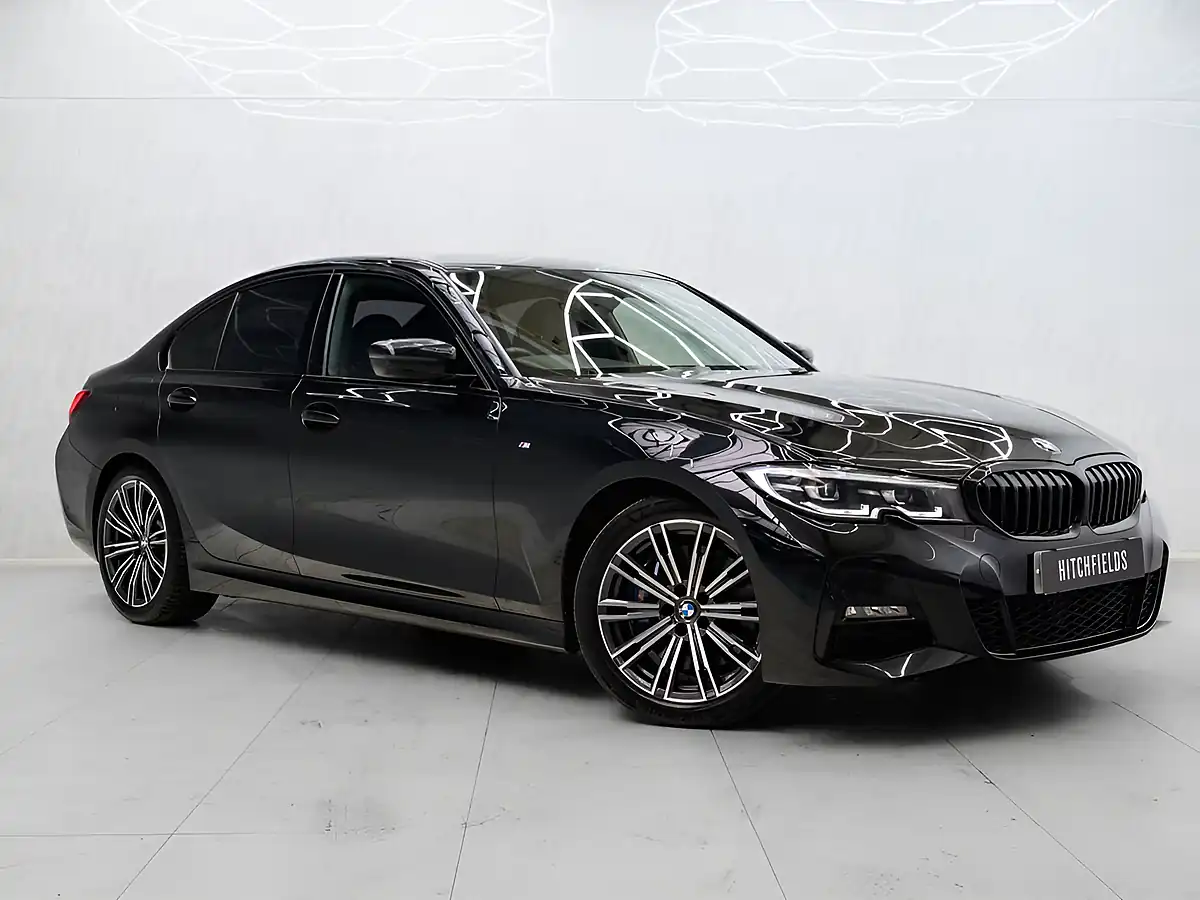 Used 2022 BMW 3 Series M Sport Black - Front View