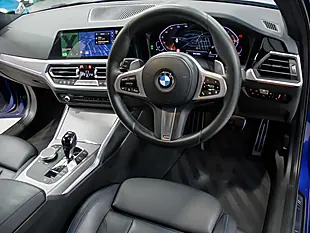 Used 2022 BMW 3 Series M Sport Blue - Interior and Exterior details 10