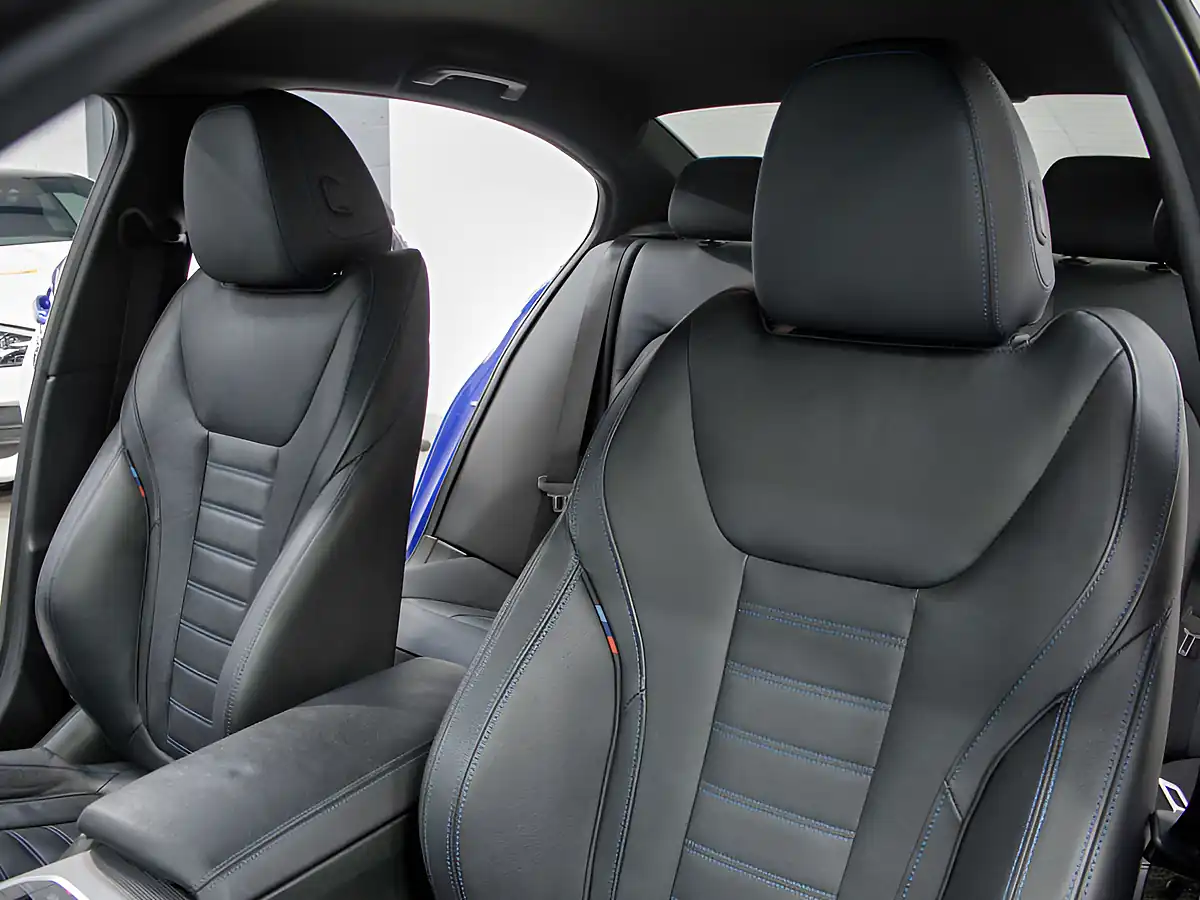 Used 2022 BMW 3 Series M Sport Blue - Interior and Exterior details 11