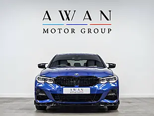 Used 2022 BMW 3 Series M Sport Blue - Interior and Exterior details 2
