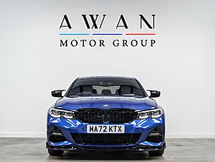 Used 2022 BMW 3 Series M Sport Blue - Interior and Exterior details 20