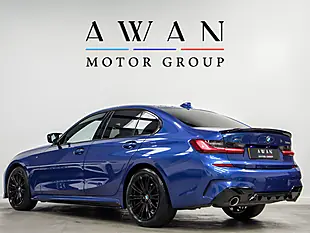 Used 2022 BMW 3 Series M Sport Blue - Interior and Exterior details 3