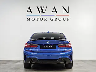Used 2022 BMW 3 Series M Sport Blue - Interior and Exterior details 5