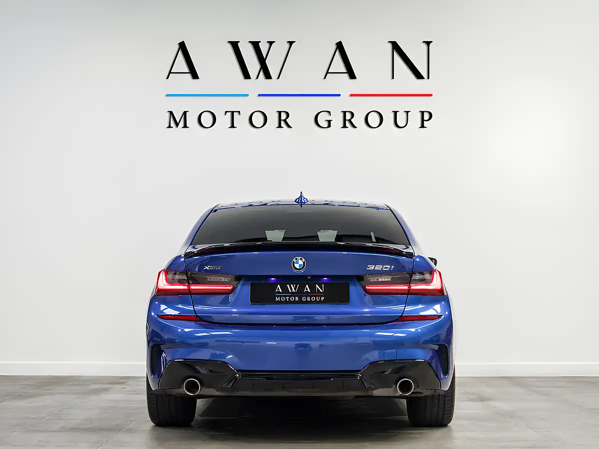 Used 2022 BMW 3 Series M Sport Blue - Interior and Exterior details 5