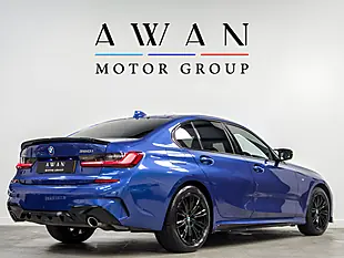 Used 2022 BMW 3 Series M Sport Blue - Interior and Exterior details 6