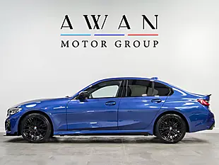 Used 2022 BMW 3 Series M Sport Blue - Interior and Exterior details 7