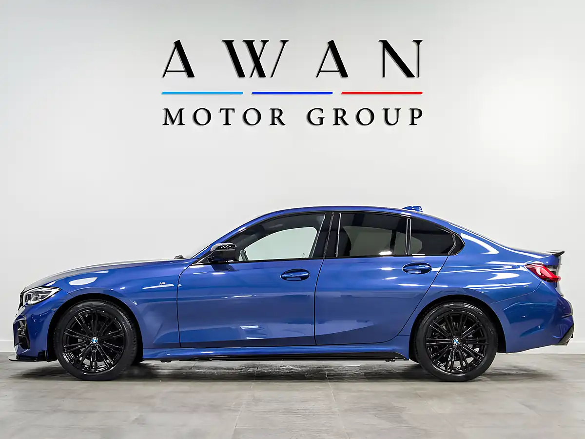 Used 2022 BMW 3 Series M Sport Blue - Interior and Exterior details 7