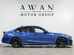 Used 2022 BMW 3 Series M Sport Blue - Interior and Exterior details 8