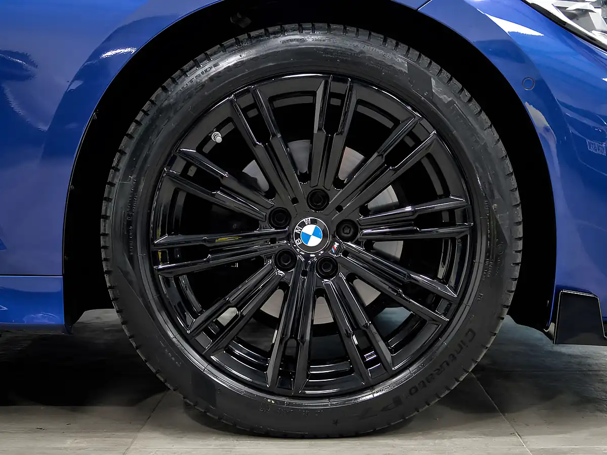 Used 2022 BMW 3 Series M Sport Blue - Interior and Exterior details 9