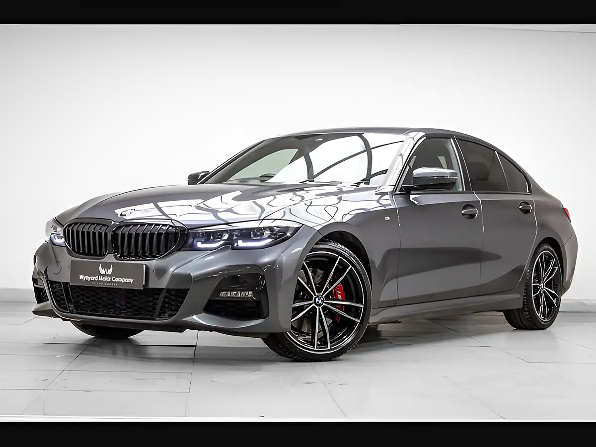 Used 2022 BMW 3 Series M Sport Grey - Front View