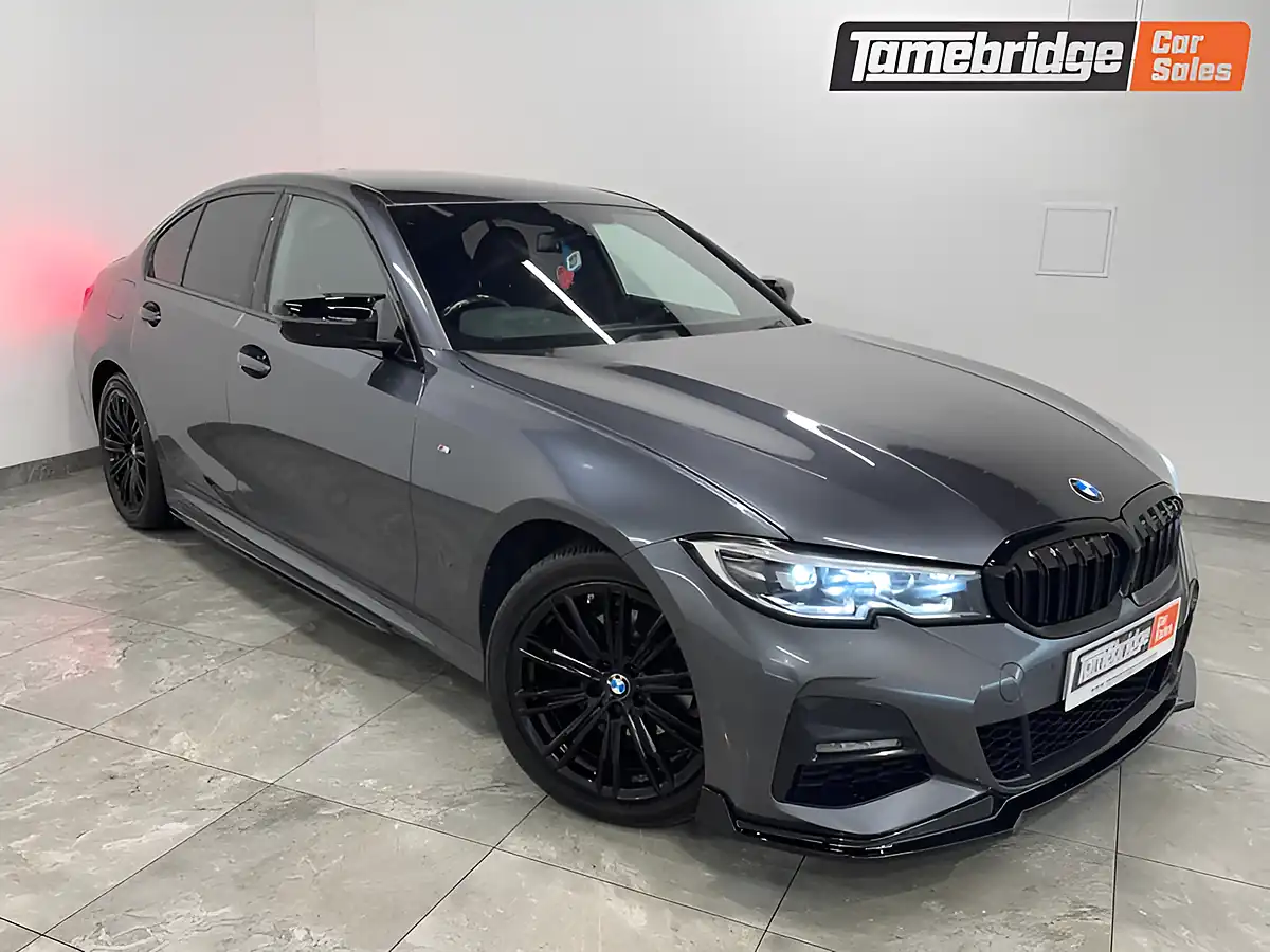 Used 2022 BMW 3 Series M Sport Mineral Grey - Front View