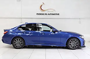 Used 2022 BMW 3 Series M Sport Portimao Blue - Interior and Exterior details 2