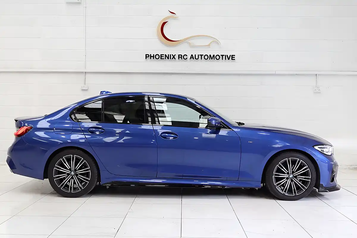 Used 2022 BMW 3 Series M Sport Portimao Blue - Interior and Exterior details 2