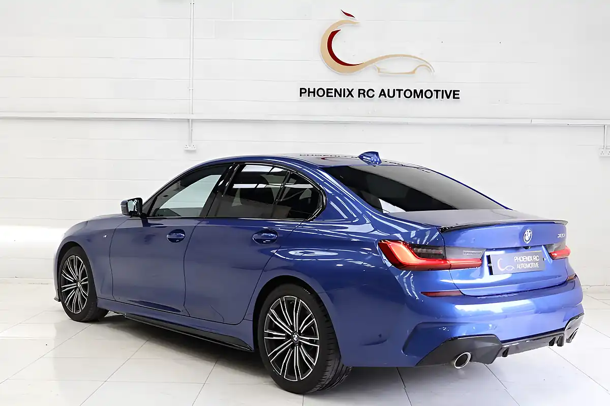 Used 2022 BMW 3 Series M Sport Portimao Blue - Interior and Exterior details 3