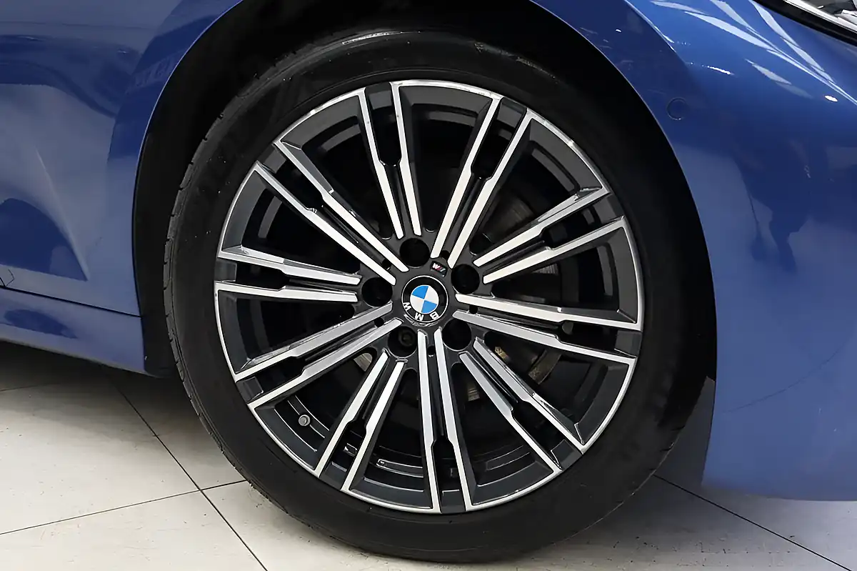 Used 2022 BMW 3 Series M Sport Portimao Blue - Interior and Exterior details 5